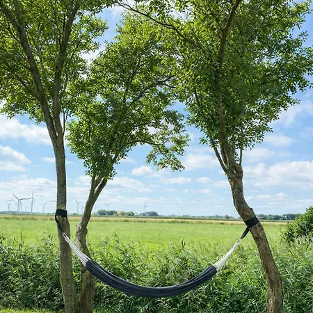 Huus Ant Diek, Luxus In Deichnähe, Erdgeschosswohnung Mit Pool Ferienhaus Norden